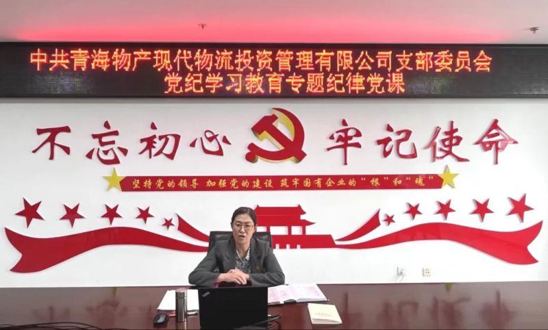 嚴明紀律作風 永葆政治本色&mdash;&mdash;集團黨委書記、董事長劉玲同志講授專題紀律黨課