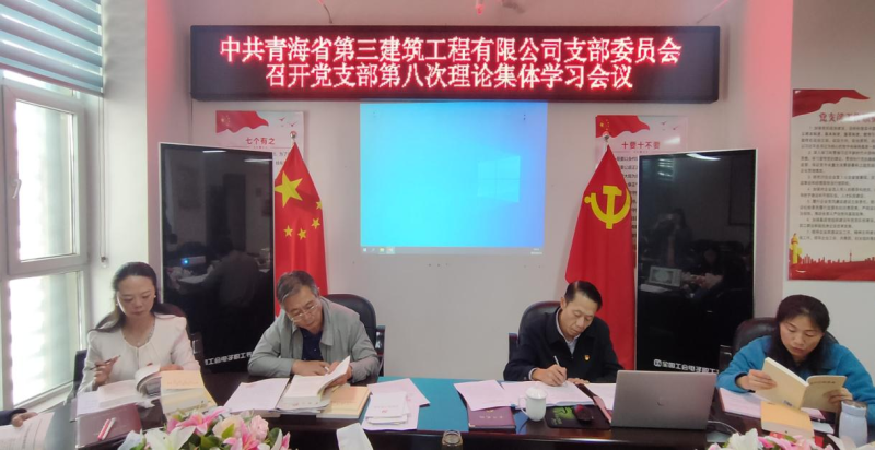 三建公司黨支部召開第八次理論集體學(xué)習(xí)會 ----集團黨委委員、紀(jì)委書記講主題教育專題黨課