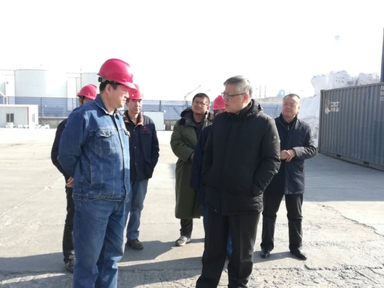 集團(tuán)黨委書記、董事長(zhǎng)王玉輝同志到工投公司考察調(diào)研